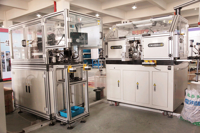 Rotor winding machine